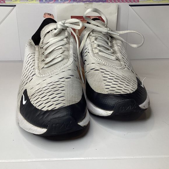 Nike Air Max 270 GS Running Shoes Size 5.5 youth Boys or Girls White 943346-005 - Picture 6 of 10